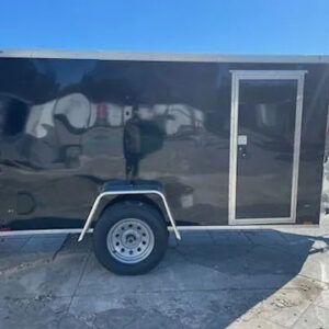 5x12 V Nose Single Axle Diamond Cargo Trailer