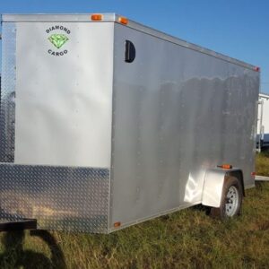 6x14 V Nose Single Axle Diamond Cargo Trailer