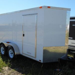 6x14 V Nose Tandem Axle Diamond Cargo Trailer
