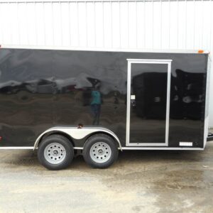 7x16 V Nose Tandem Axle Diamond Cargo Trailer