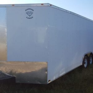 8.5x22 V Nose Tandem Axle Diamond Cargo Trailer